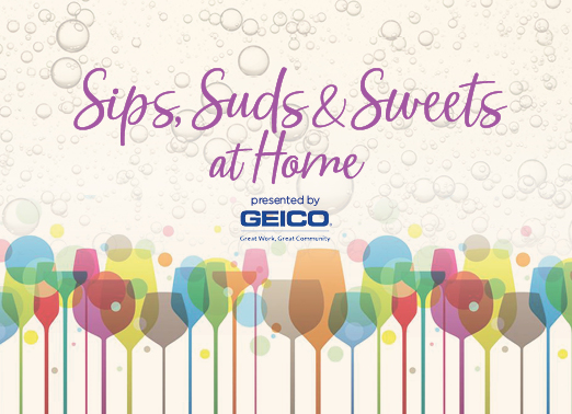 Sips, Suds & Sweets....At Home! Image